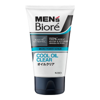 MEN's Biore Facial Foam Cool Oil Clear 100 g