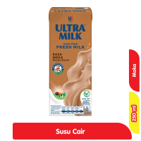 Promo Harga Ultra Milk Susu UHT Moka 250 ml - Alfamart