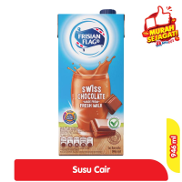 Promo Harga Frisian Flag Susu UHT Purefarm Swiss Chocolate 946 ml - Alfamart