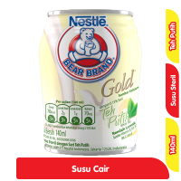 Promo Harga Bear Brand Susu Steril Gold Teh Putih 140 ml - Alfamart