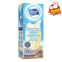 Promo Harga Frisian Flag Susu UHT Purefarm Low Fat French Vanilla 225 ml - Alfamart