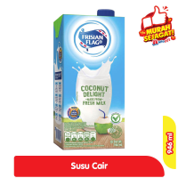 Promo Harga Frisian Flag Susu UHT Purefarm Coconut Delight 946 ml - Alfamart