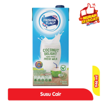 Promo Harga Frisian Flag Susu UHT Purefarm Coconut Delight 946 ml - Alfamart