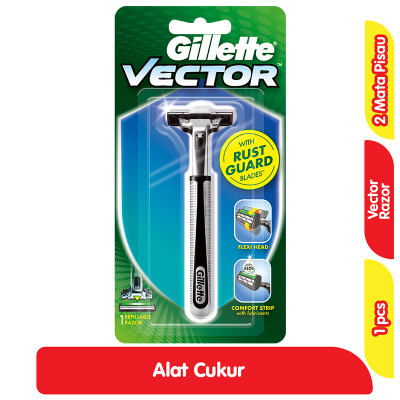 Gillette Vector Alat Cukur 1 pcs