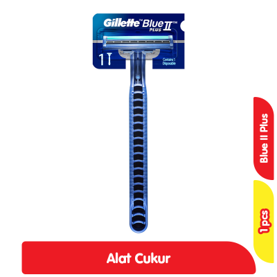 Gillette Alat Cukur Blue II Plus Razor 1 pcs