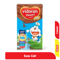 Promo Harga Vidoran Kids Milk UHT Coklat 115 ml - Alfamart