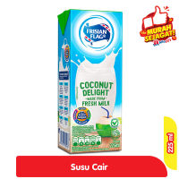 Promo Harga Frisian Flag Susu UHT Purefarm Coconut Delight 225 ml - Alfamart