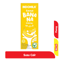 Promo Harga Indomilk Korean Series Seoul Banana 180 ml - Alfamart