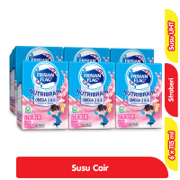 Promo Harga Frisian Flag Susu UHT Milky Zuzhu Zazha Strawberry per 6 tpk 115 ml - Alfamart