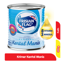 Promo Harga Frisian Flag Susu Kental Manis Putih 370 gr - Alfamart