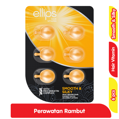 Promo Ellips Vitamin Rambut Smooth & Silky 6 pcs Alfamart