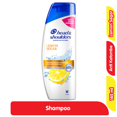 Promo Head & Shoulders Sampo Anti Ketombe Lemon Segar Botol 145 ml Alfamart