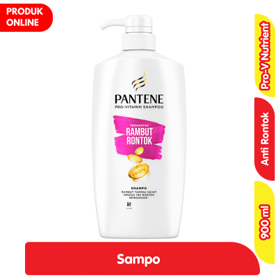 Promo Pantene Sampo Perawatan Rambut Rontok Pump 900 ml Alfamart