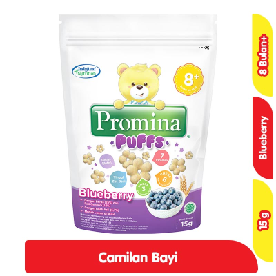 Promo Promina Puffs Snack Bayi Bluberi 15 g Alfamart