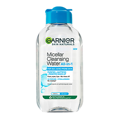 Promo Harga Garnier Micellar Water Blue 125 ml - Alfamart