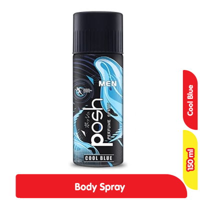Posh Men Body Spray Pria Cool Blue 150 ml