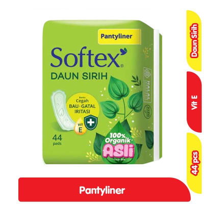 Softex Daun Sirih Pantyliner 15 cm 44 pcs