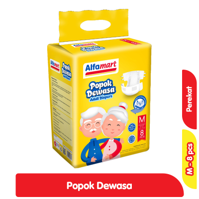 Promo Alfamart Popok Perekat Dewasa M 8 pcs Alfamart