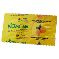 Vicee Vitamin C Hisap Lemon 2 Tablet