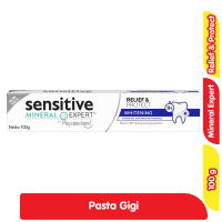 Promo Harga Pepsodent Pasta Gigi Sensitive Expert Whitening 100 gr - Alfamart