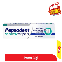 Promo Harga Pepsodent Pasta Gigi Sensitive Expert Whitening 100 gr - Alfamart