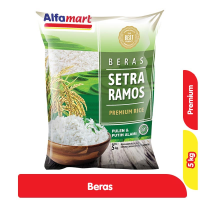 Promo Harga Alfamart Beras Setra Ramos 5000 gr - Alfamart