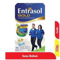 Entrasol Gold Susu Bubuk Vanilla 600 gr