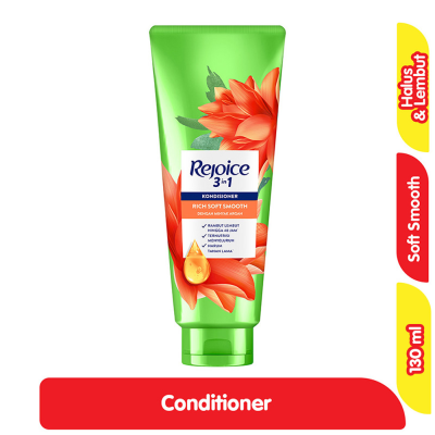 Promo Rejoice Rich Halus Lembut Kondisioner Rambut 130 ml Alfamart