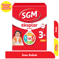 Promo Harga SGM Eksplor 3+ Susu Pertumbuhan Madu 600 gr - Alfamart