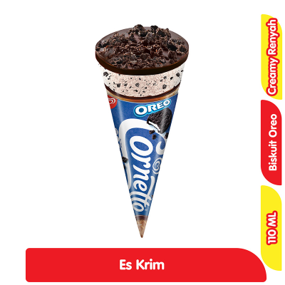 Promo Wall's Cornetto Es Krim Disc Oreo 110 ml Alfamart