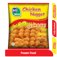 Promo Harga So Nice Sedaap Chicken Nugget 500 gr - Alfamart