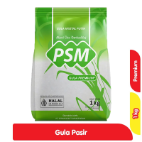 PSM Gula Pasir Kristal Putih Premium 1 kg
