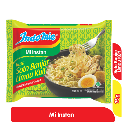 Promo Indomie Mi Instan Soto Banjar Limau Kuit 75 g Alfamart