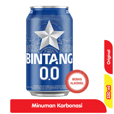 Promo Bintang Zero Minuman Berkarbonasi 330 ml Alfamart