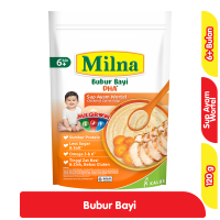 Promo Harga Milna Bubur Bayi 6 Sup Ayam Wortel 120 gr - Alfamart