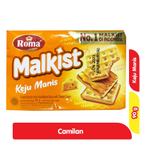 Promo Harga Roma Malkist Keju Manis 115 gr - Alfamart