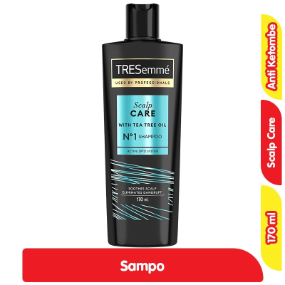 Promo Tresemme Scalp Care Sampo Anti Ketombe & Rambut Rontok Botol 170 ml Alfamart