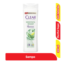 Promo Harga Clear Shampoo Ice Cool Menthol 300 ml - Alfamart