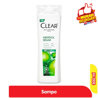 Promo Harga Clear Shampoo Ice Cool Menthol 300 ml - Alfamart