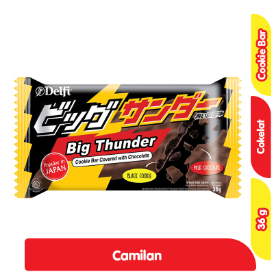 Promo Delfi Big Thunder Cookie Bar Cokelat 36 g Alfamart