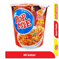 Promo Harga Indomie Pop Mie Instan Goreng Pedes Gledeek Ayam 75 gr - Alfamart