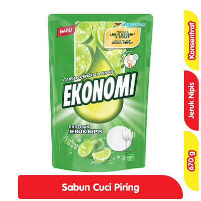 Promo Ekonomi Sabun Cuci Piring Jeruk Nipis 670 g Alfamart