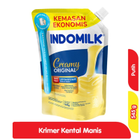 Promo Harga Indomilk Susu Kental Manis Plain 545 gr - Alfamart