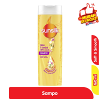 Promo Harga Sunsilk Shampoo Soft & Smooth 160 ml - Alfamart