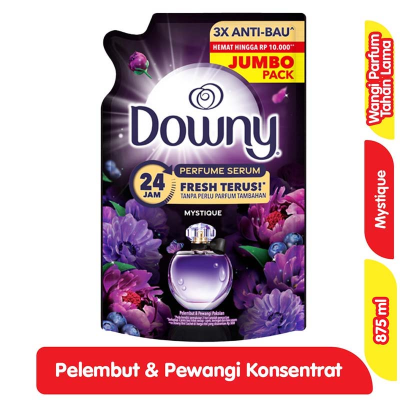 Promo Downy Pelembut & Pewangi Pakaian Mystique 875 ml Alfamart