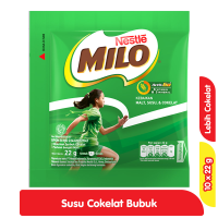 Promo Harga Milo ActivGo Reguler per 11 sachet 22 gr - Alfamart