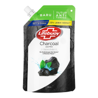 Promo Harga Lifebuoy Body Wash Charcoal and Mint 450 ml - Alfamart