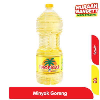 Promo Tropical Minyak Goreng Kelapa Sawit Botol 2 L Alfamart