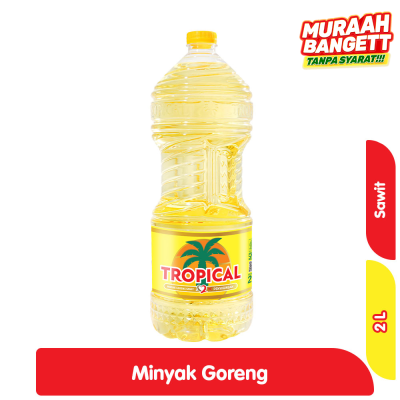 Promo Tropical Minyak Goreng Kelapa Sawit Botol 2 L Alfamart