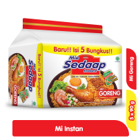 Promo Harga Sedaap Mie Goreng Original per 5 pcs 90 gr - Alfamart